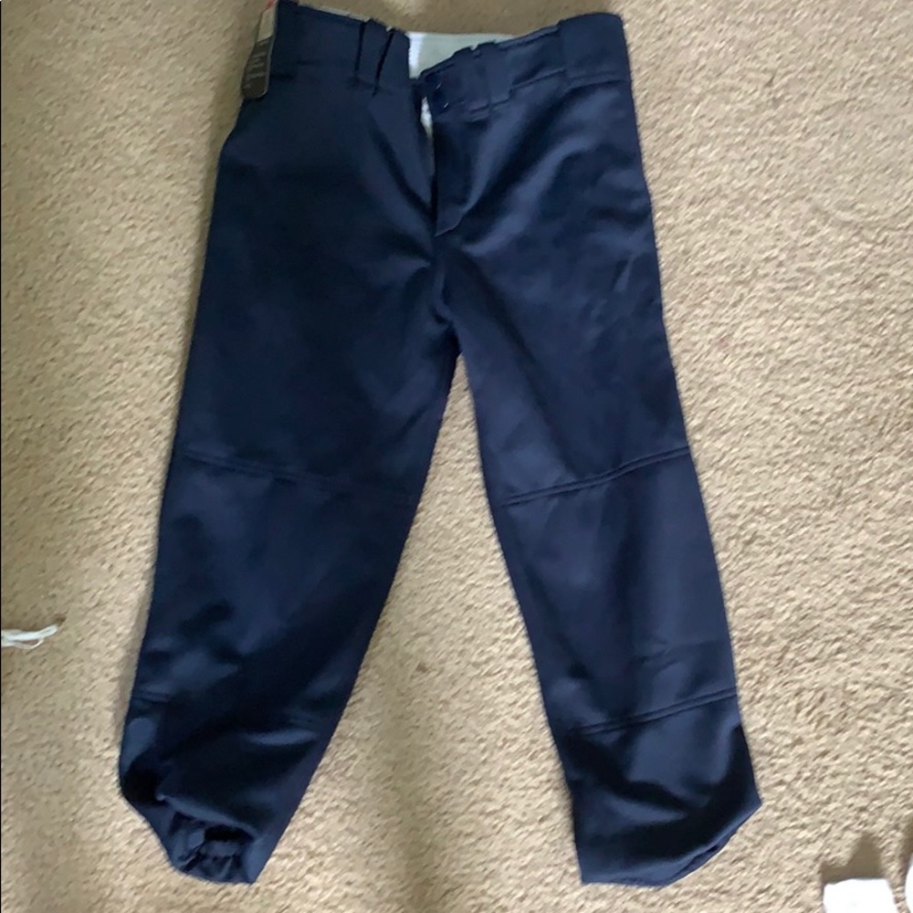 Mizuno Navy softball pants